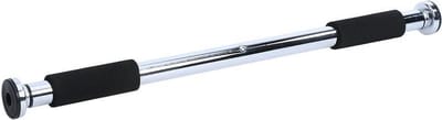 SOUTHWALL Pull Up Bar – Verstelbare Optrekstang Deurpost – 60 tot 100 cm Verstelbaar – Chin Up Bar – Krachttraining – Home Gym – Pull Up Station voor Thuis Sporten – Buikspiertrainers – 150kg Draagkracht – Zilver/Zwart