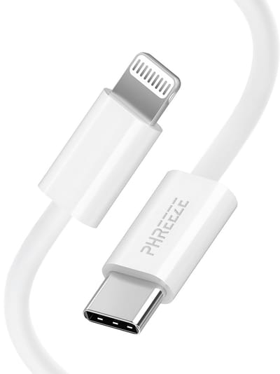 Oplaadkabel geschikt voor iPhone - Geschikt voor usb C naar Lightning kabel - Snellader - 1 meter