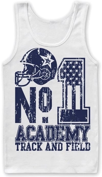 Hybris No. 1 Academy Track And Field Tanktop White