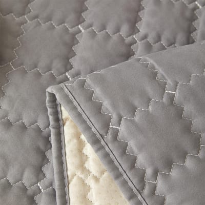1 stuks Effen Eenvoudige Effen Gewatteerde Antislip Bankhoes, Bankovertrek Meubelbeschermer voor Slaapkamer Kantoor Woonkamer Huisdeco 70X70cm