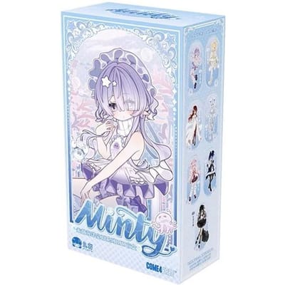 Originele Come4free Minty V2 Ocean Gem Serie 1/8 Bjd Blind Box Kawaii Beweegbare Pop Actiefiguur Decoratieset Figuur Cadeau original white