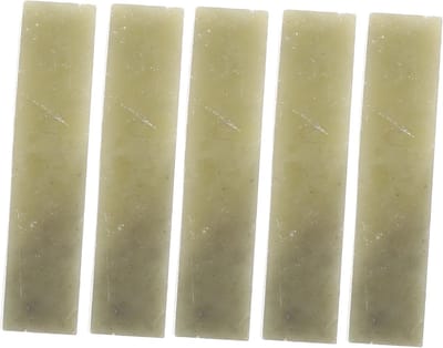 Stenen Zegels - Graveer Blokken - Kalligrafie Oefenen - Set van Vijf - 5 x 1.2 cm - Groen
