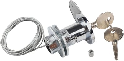 Garagedeur Ontgrendelingsslot - Snelsluitsysteem Deur - Toegangsbeheer Deur - Universele Compatibiliteit - 50 x 30 x 30 mm - Zilverkleurig