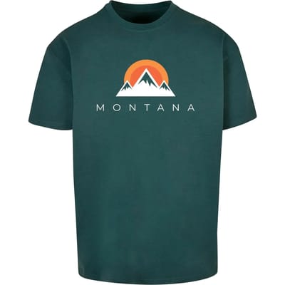 Oversized T-shirt Merchcode Montana X