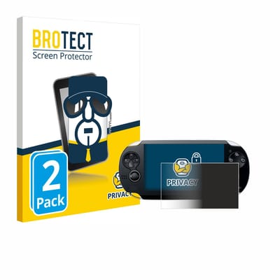 BROTECT - privacy screenprotector voor Sony Playstation PS Vita - Folie Beschermfolie Blauwlichtfilter 2 Stuks