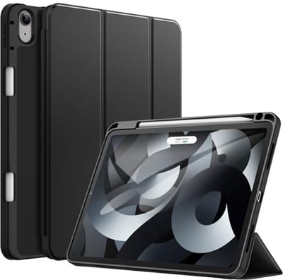 Dunne iPad Air 11-Inch Case met TPU Achterkant - Ondersteunt Pencil Opladen - Voor iPad Air 5/4 (2022/2020)
