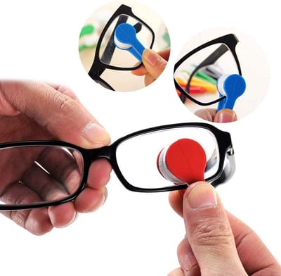 Doodadeals® 5-Pack Brillenreiniger – handig effectief draagbaar – microvezel – multicolor – compact
