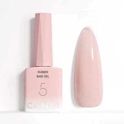 Canni Rubber Base UV Gellak Nude Roze - 9 ml - 05 - Rubber Base Coat - Rubber Base Gel - Rubber Base Gellac - Canni Gellak - Gellak Nagellak