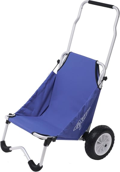 Surfbuggy Beachbuggy Transportwagen met Zitting en Lekvrije Banden voor Sport- en Vrijetijd Accessoires