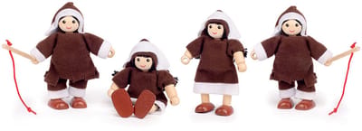 Bigjigs Inuit poppen