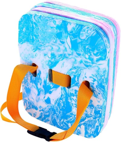 Zwemplank voor kinderen - Zwemhulp zwembad - Leren zwemmen - Duurzaam EVA materiaal - 43 cm - Rood/Blauw (willekeurig)