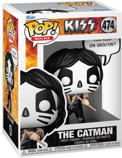 Kiss The Catman Vinyl Figur 474 Unisex Funko Pop! - Neutraal - Standard
