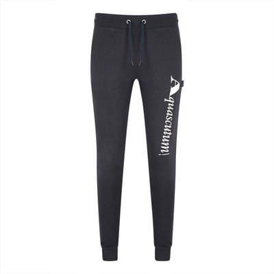 Aquascutum Uniseks Sweatbroek Volwassenen met Logo (Marine)