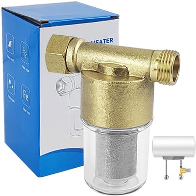 Dailygoods- Vervangingsfilter Hoogwaardig Materiaal - Waterfilter Onder Gootsteen - Roestvrij Staal - Herbruikbaar - Dubbele Afdichtring - Bestand Tegen Hoge Druk