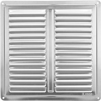 Roestvrijstalen Ventilatierooster 205x205 mm - Afvoerrooster voor Binnen en Buiten