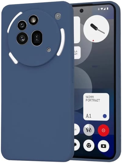 Hoesje geschikt voor Nothing Phone (3a) Pro - Techsuit Soft Flex Silicone Back Cover - Navy Blue