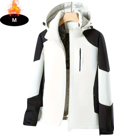 Livano Windjas Dames - Parka - Lente & Herfst - Jas - Volwassen - Windjack - Windbreaker - Outdoor - Wit - M