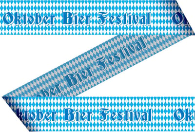 Folat - Afzetlint Oktober Bier Festival - 15 meter
