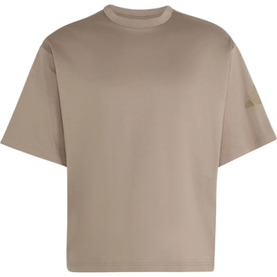 Adidas Soft Lux T-shirt Met Korte Mouwen Bruin L / Regular Man