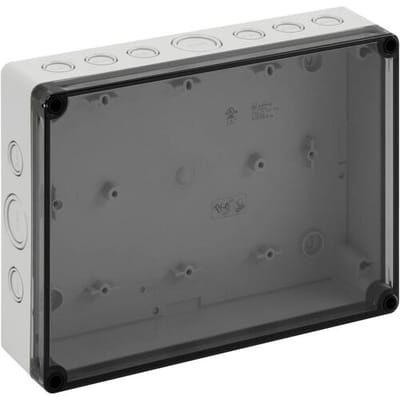 Spelsberg TK PC 2518-6F-TM Installatiebehuizing 180 x 254 x 63 Polystereen, Polycarbonaat, Polyurethaan, Polyamide Lichtgrijs 1 stuk(s)