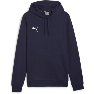 PUMA teamGOAL Casuals Hoody Heren sporttrui - PUMA Navy-PUMA White