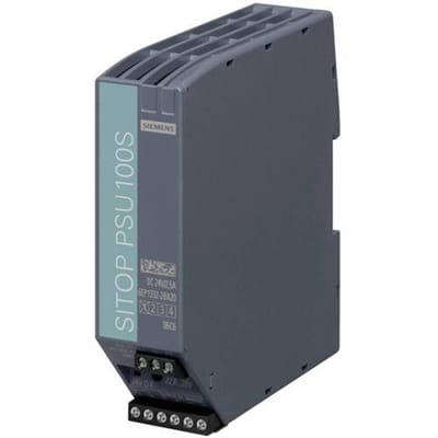 Siemens 6EP13322BA20 DIN-rail netvoeding 24 V/DC 2.5 A 60 W Aantal uitgangen:1 x Inhoud 1 stuk(s)