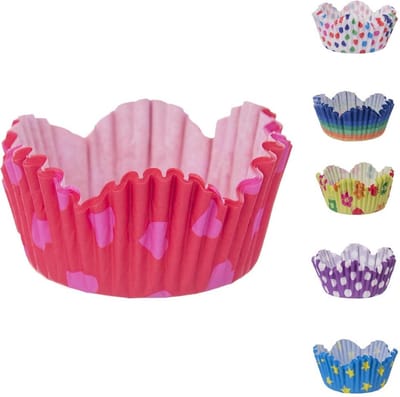 Cupcake Vormpjes Papier 7 cm 80 stuks - Muffinvormpjes - Muffin - Muffinvorm - Bakvorm