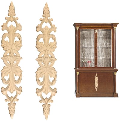 Dailygoods- Sierlijst Hout - Decoratieve Wanddecoratie - Bevestiging