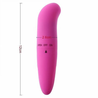 G-spot vibrator voor G-spot en clitoris stimulatie - Krachtige mini vibrator - Waterdicht - Roze