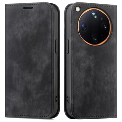imoshion Hoesje - Geschikt voor Oppo Find X9 Ultra - Slim Bookcase - Zwart