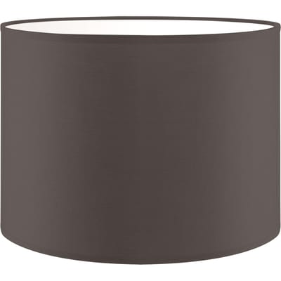Home Sweet Home Lampenkap Bling cilinder - van stof - chocolade - Moderne stoffen Lampenkap - 25/25/19cm - E27 lamphouder - voor tafellamp,