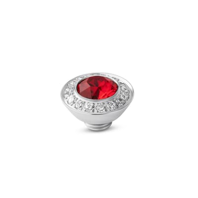 Melano Vivid Radiant Steentje Light Siam | Zilver