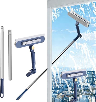 Ramenwasser Telescopisch - Telescopische Wasborstel - Professionele Raamreiniger - Glasoplossing