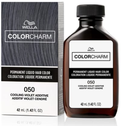 Wella Color Charm Toner additive 050 - Cooling Violet - Grey hair - Grijs haar - Haar toner - Wella toner - Asblond