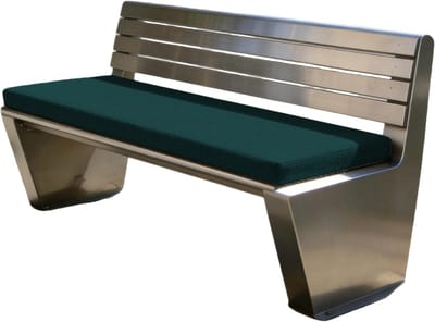 Bankkussen - Zitkussen - Buiten en binnen - Wasbaar overtrek - 41 x 116 cm - Groen