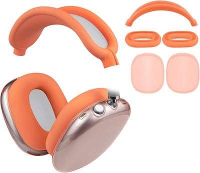 Beschermhoes voor AirPods Max - Hoofdband, TPU Hoes en Siliconen Oorkussens - Zweetbestendig en Krasbestendig Accessoire