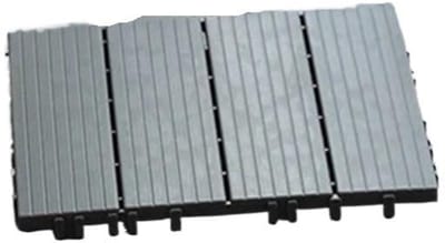 Terrastegels Hout - Buiten vloer - Buitenruimte creëren - Waterdicht antislip - Set 10 stuks - Houtkleur