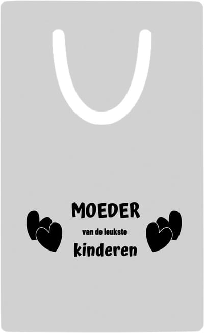 Hacebo® - moeder van de leukste kinderen metalen boekenlegger - Mama - de leukste mama - Moeder cadeautjes - moederdag - verjaardag - geschenk - kado Bladwijzer boekenleggers - 7.6 cm x 5cm