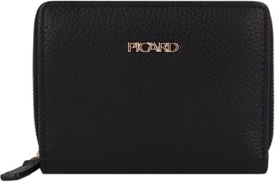 PICARD Leren Portemonnee Java 1 Wallet Black Zwart