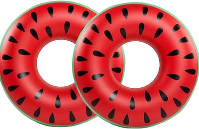 Grote Opblaasbare Zwemband Donuts Stijl voor Volwassenen - 120 cm