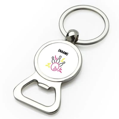 Akyol - bowlen met eigen naam flesopener - Bowlen - bowler - sport - 9 bij 3 cm