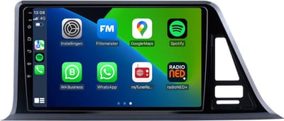 Carplay autoradio voor Toyota CHR | 2016 t/m 2022 | Android 13 | Draadloos Apple Carplay & Android Auto | 2GB + 32GB | 8-Core processor | Davilon | 2025 model | 2016 2017 2018 2019 2020 2021 2022 | Bluetooth & Wifi