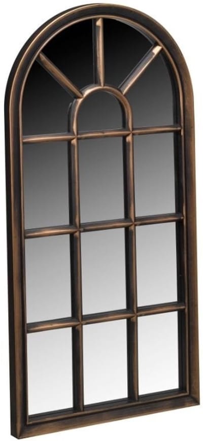 Smart Garden Products Spiegel Vista - 70 x 35 cm - Brons - Halfrond - Klassiek ontwerp