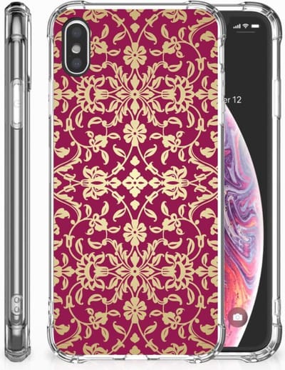Anti Shock Case Apple iPhone Xs Max Barok Pink