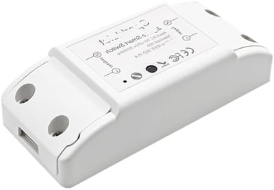 Automatische Schakelmodule - Afstandsbediening Controller - Stroom Beheer - Aardingsfout Bescherming - 88 x 38 mm - Wit