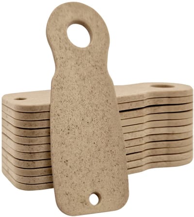 CombiCraft Blanco Caddy-Key Houtvezel Winkelwagenmunt - 50 stuks