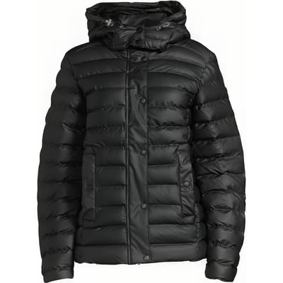 Ilse Jacobsen 10 Rainp01 Padded Rain Jacket Black Size: 36 | Raincoats Outlet | Dames | Zwart