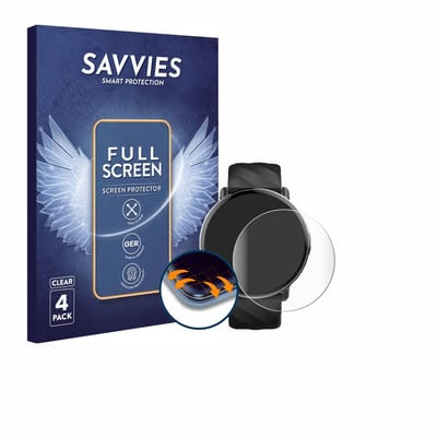Savvies - Screenprotector voor OWMSIC S51 1.39" - Folie Beschermfolie transparant volledig dekking 4 Stuks