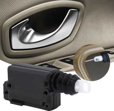 Allecto - Deurslot motor - Centrale vergrendeling - Perfecte pasvorm - Zwart - Vervangende actuator - Kwaliteitsgarantie - Geschikt voor Scenic I II
