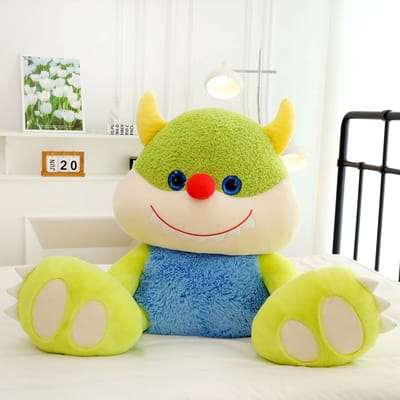 Nouvelle Poupée Monstre de Dessin Animé Moche Créative Poupée Monstre en Peluche Jouet pour Enfants Cadeau d'Anniversaire 40cm
